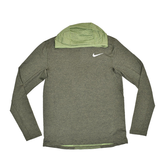 Nike Dri-FIT Tech Fleece Hoodie Men's Regular Size Large Green Hooded Athletic - Picture 1 of 8